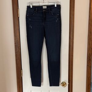 Women's Dark Blue Jeans